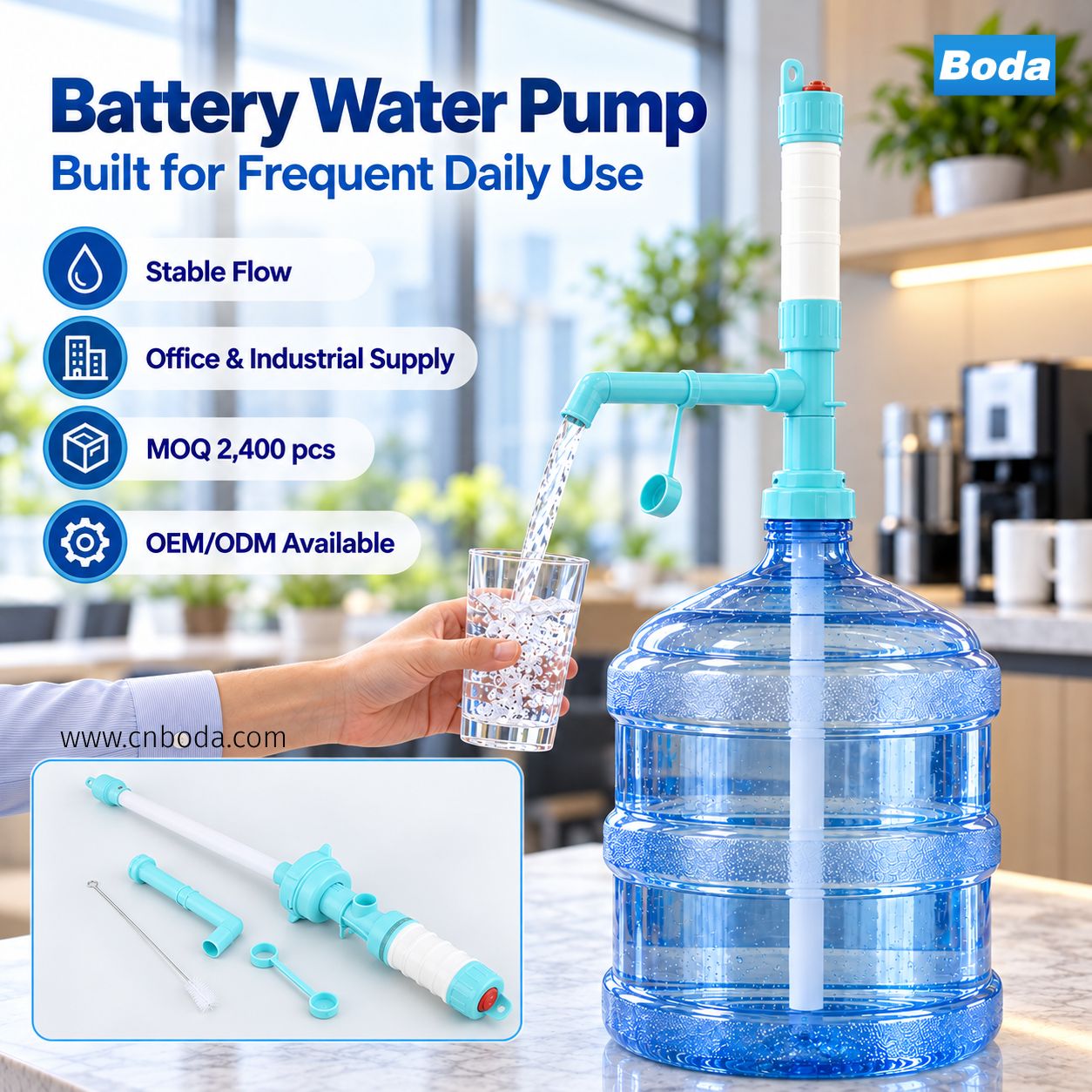 A Water Pump for 5 People Is Different from One for 50 Employees