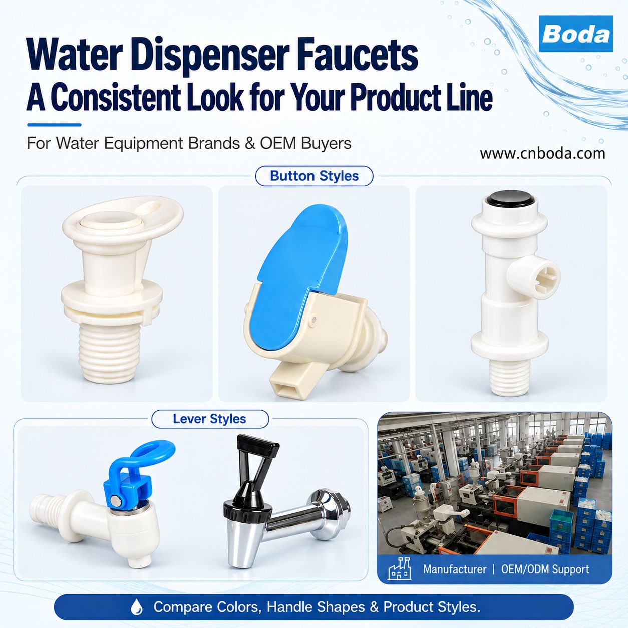 Water Dispenser Faucets for OEM Brands: Build a Consistent Product Line